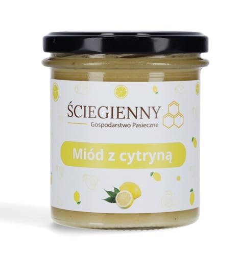 miód z cytryną - 430g